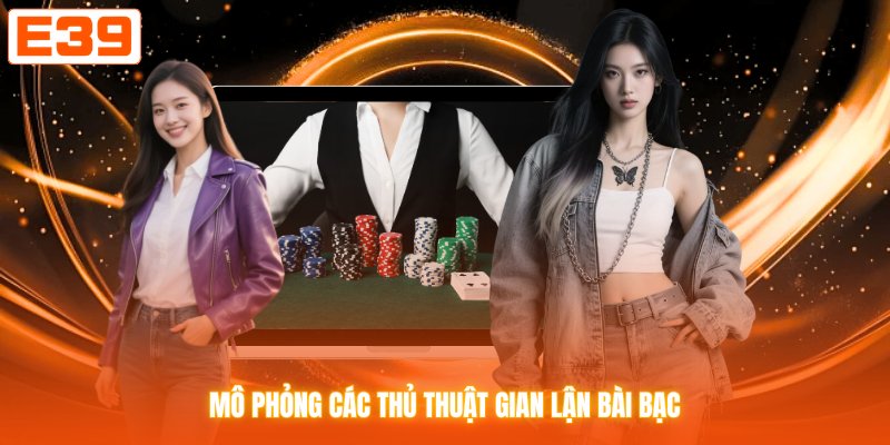 Mô phỏng các thủ thuật gian lận bài bạc